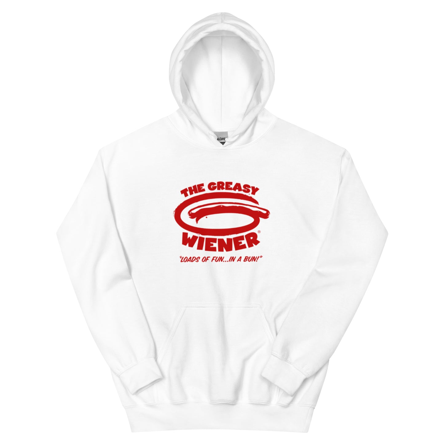Hoodie | Original TGW Red | White