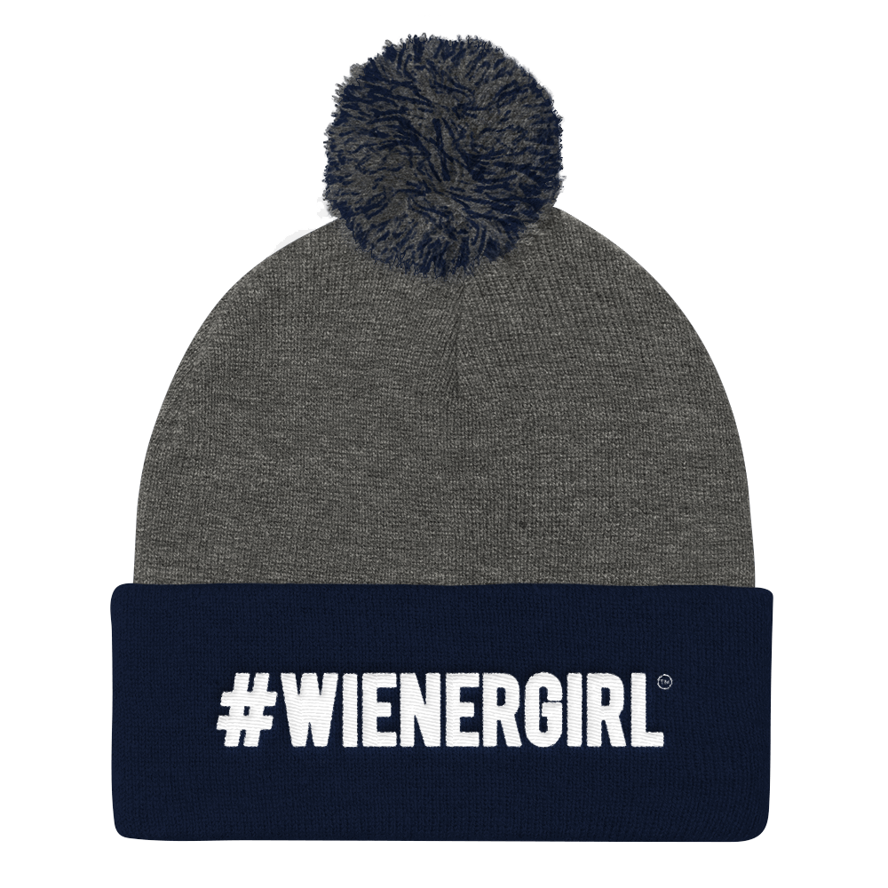 Women's | #WIENERGIRL | Pom Pom Knit Cap