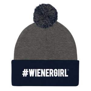 Women's | #WIENERGIRL | Pom Pom Knit Cap