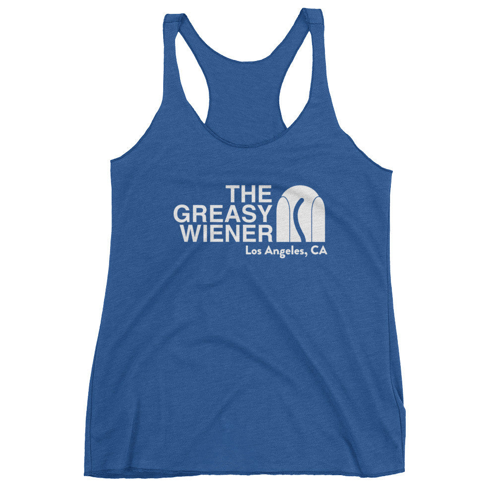 Women's | The Greasy Wiener Face | Tri-Blend Tank top